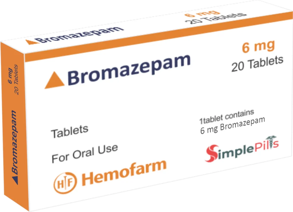 Bromazepam 6 mg Simplepills.net